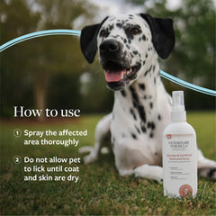 Formule non irritante Veterinary Formula sécurité pour chiens et chats de 12 semaines.