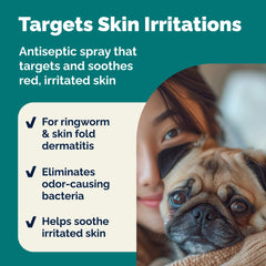 Dermabliss: Application ciblée sur zone irritée pour efficacité locale.