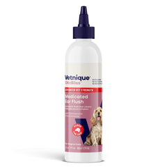 Vetnique Oticbliss bouteille-flush-6oz utile pour nettoyer et rafraîchir les oreilles.