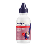 Vetnique Oticbliss flacon gouttes pour oreilles, traitement ciblé infections et démangeaisons.