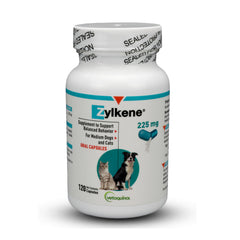 Vetoquinol Zylkene – bouteille 225 mg, soutien quotidien au calme canin.