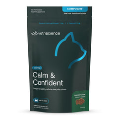 VetriScience Calm & Confident – étui et emballage prêt à l’emploi pour déplacements faciles