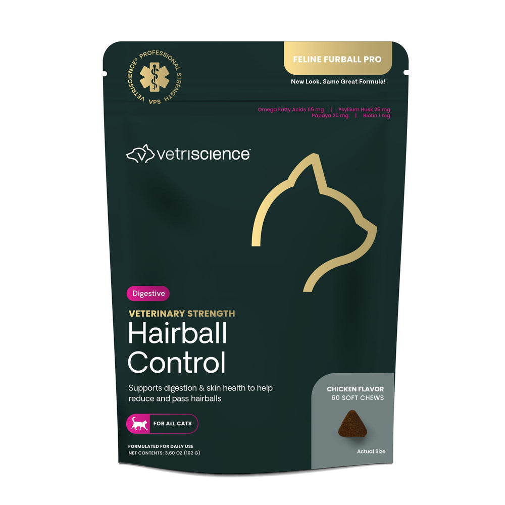 VETRISCIENCE pour chats – bouteille friandises digestives, soutien potentiel à la digestion.