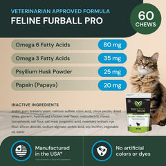 VETRISCIENCE chat – sante-poil-peau, formule favorisant peau et pelage sains.
