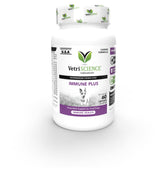 VetriScience Immunity Health: bouteille de capsules pour petits chiens, soutien immunitaire.