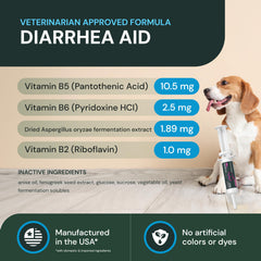 VetriScience Pâte Probiotique Digestion Système Nerveux, seringue-visible, soutien potentiel.