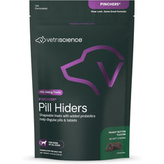 VETRISCIENCE Pinchers emballage facilitant le masquage des pilules.