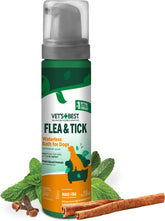 Vet's Best shampoo sec pour chien – bouteille visible, soin naturel sans rinçage.