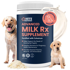 Vets Preferred Lait de remplacement pour chiots en boîte, soutien à la croissance.