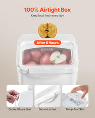 VEVOR Conteneur PP sans BPA – Stockage sûr pour aliments et graines.