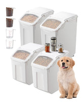 VEVOR ensemble conteneurs riz 15 L pour rangement pratique.