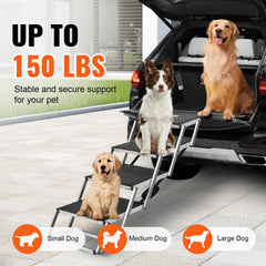 VEVOR Escaliers en aluminium robustes pour chiens lourds.