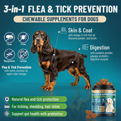Friandises molles VICSOM saveur boeuf, faciles à accepter par le chien.