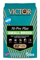 VICTOR Classic Hi-Pro petit chien croquettes riches en protéines pour muscles solides.