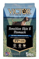 VICTOR croquettes chien sensible peau-estomac, texture croquante et digestion douce
