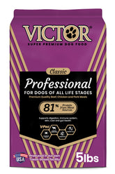 VICTOR croquettes professionnelles 26% protéine pour chiens actifs.