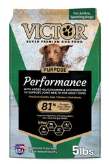 VICTOR Performance croquettes pour chien actif favorisant énergie et endurance.
