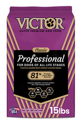 VICTOR sac croquettes: énergie soutenue pour chiens actifs.