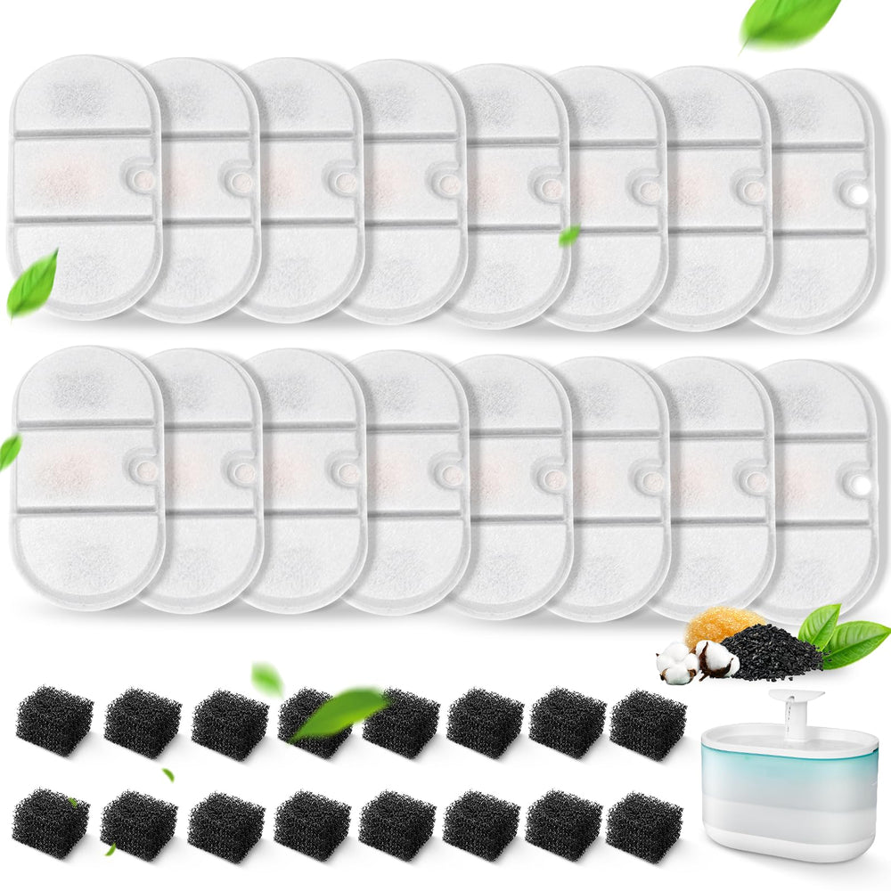VinDox filtre fontaine chat, cap-PLWF002, eau plus fraîche pour votre chat.