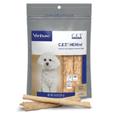 Virbac CET HEXtra Premium pour chiens sous 11 livres améliore l'hygiène dentaire.