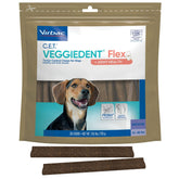 Virbac C.E.T. Veggiedent Flex en forme Z nettoie les dents et rafraîchit l'haleine.