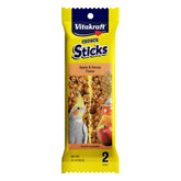 Vitakraft Bâtons croussillants Calopsitte Pomme Miel, texture attrayante et saveur naturelle.