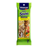 Vitakraft Crunch Sticks: bois naturel au centre pour une mastication durable.