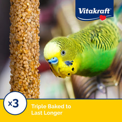 Vitakraft Crunch Sticks texture croquante durable pour occuper l'oiseau