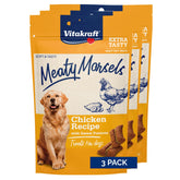 Vitakraft Meaty Morsels – sachet-moelleux: friandise tendre pour chiens.