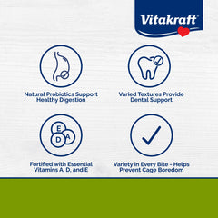 Vitakraft Menu – grains naturels : variété nutritive pour lapin actif.