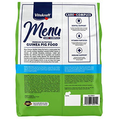 Vitakraft Menu Premium : mélange fruits et légumes réels pour variété.