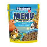 Vitakraft Menu, sachet refermable, conserve fraîcheur et saveurs du mélange.