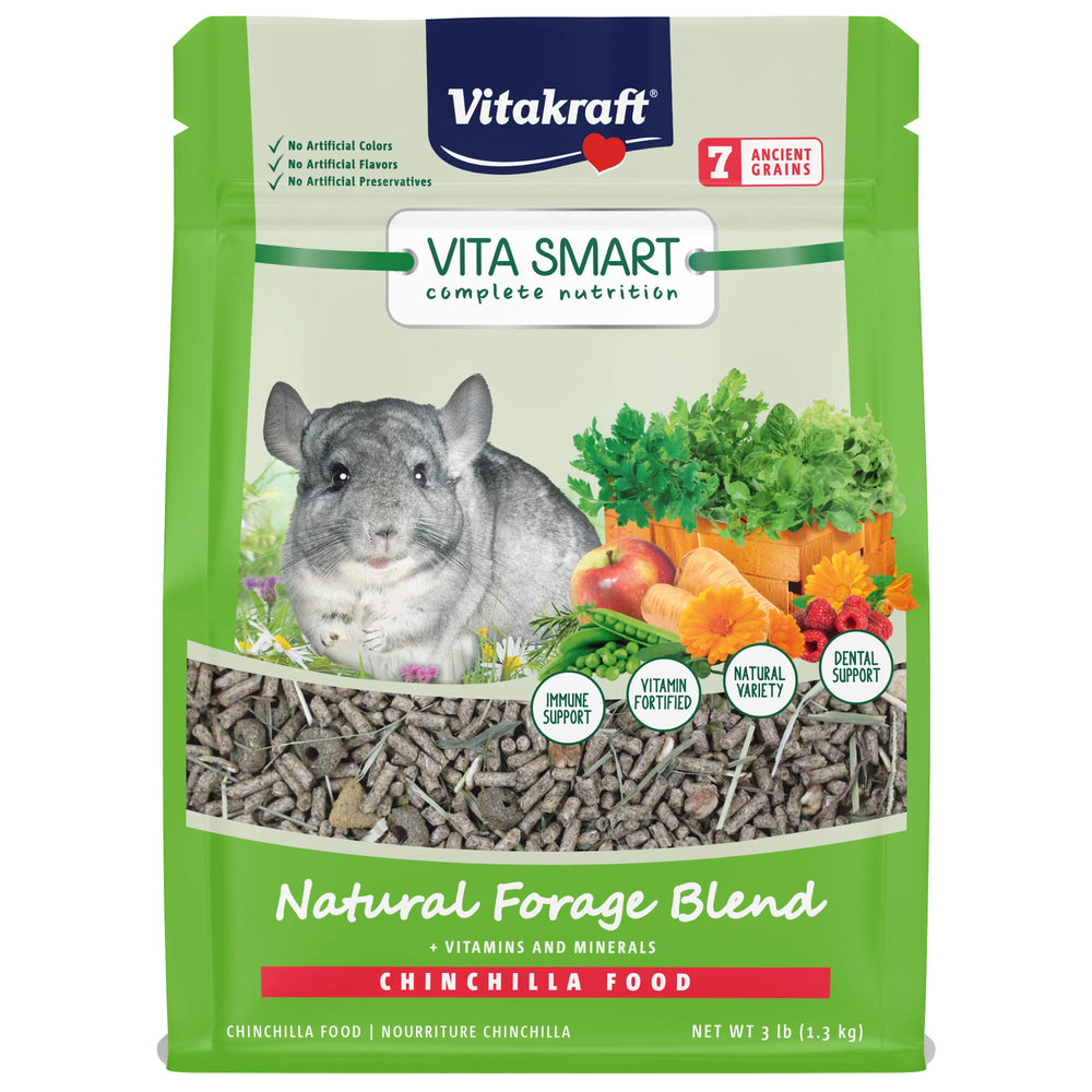 Emballage Vitakraft Vita Smart, sac refermable, fraîcheur préservée.