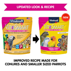 Vitakraft VitaSmart Conure – mélange coloré servant de repas équilibré à chaque repas