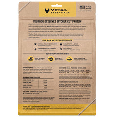 Vital Essentials alimentation sèche au canard: protéines élevées et profil simple.