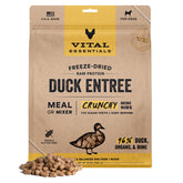 Vital Essentials canard mini nibs emballage pratique et prête à doser.