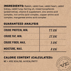 Vital Essentials plat complet en topping pour un repas équilibré.