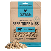 Vital Essentials tripe-boeuf: gros morceaux faciles à mâcher pour l’entraînement.