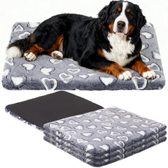 Tapis VitalCozy pour caisse chien imperméable, trio pratique et durable.