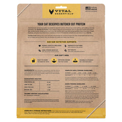 Vital Essentials canard, morceaux mous servis dans bol, parfait comme complément protéiné