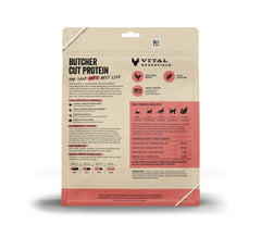 Vital Essentials portionnement facile des mini patties pour chats exigeants.