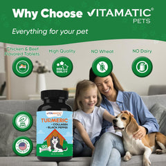 Vitamatic soutien digestif chien – comprimés doux pour l'estomac.