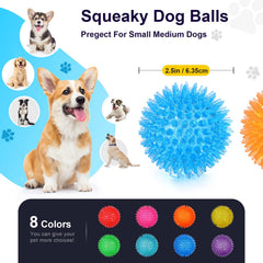 Balles dentition VITEVER pour chiots, stimulant la mastication et le jeu.