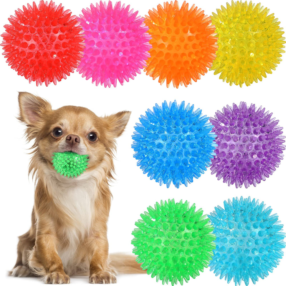 VITEVER balles piquées 2,5 pouces pour chiots, facile à saisir et jeu.