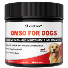 VivaElixir baume DMSO – amélioration potentielle de l absorption pour le confort articulaire du chien