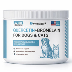 VivaElixir Relief: friandises pour chien, soulagement des démangeaisons et irritations.