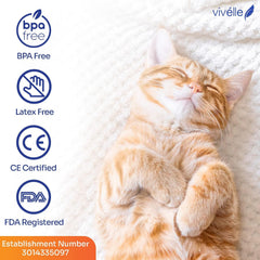 Vivelle masque-chat-grand pour chiens: ajustement sûr et confort.