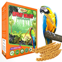 Vivlly millet en spray 5 livres – emballage pratique pour stockage facile.