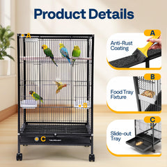 Serrures et portes sécurisées sur la cage Vivohome