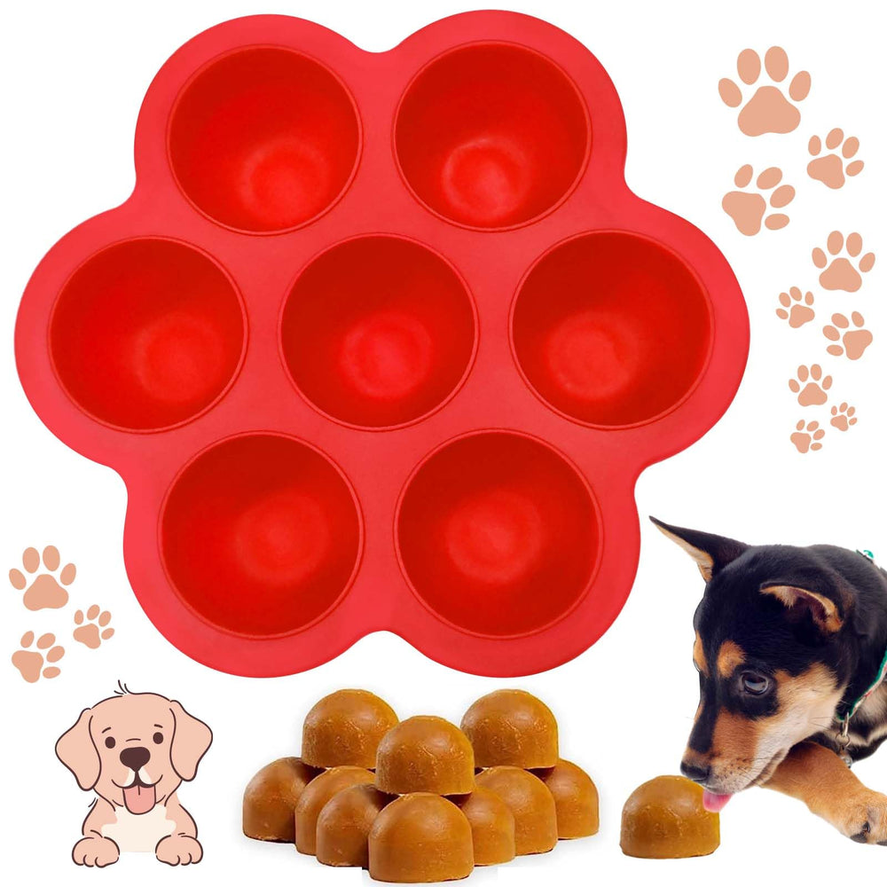 Vodolo moule petit friandises chien avec couvercle, rangement pratique